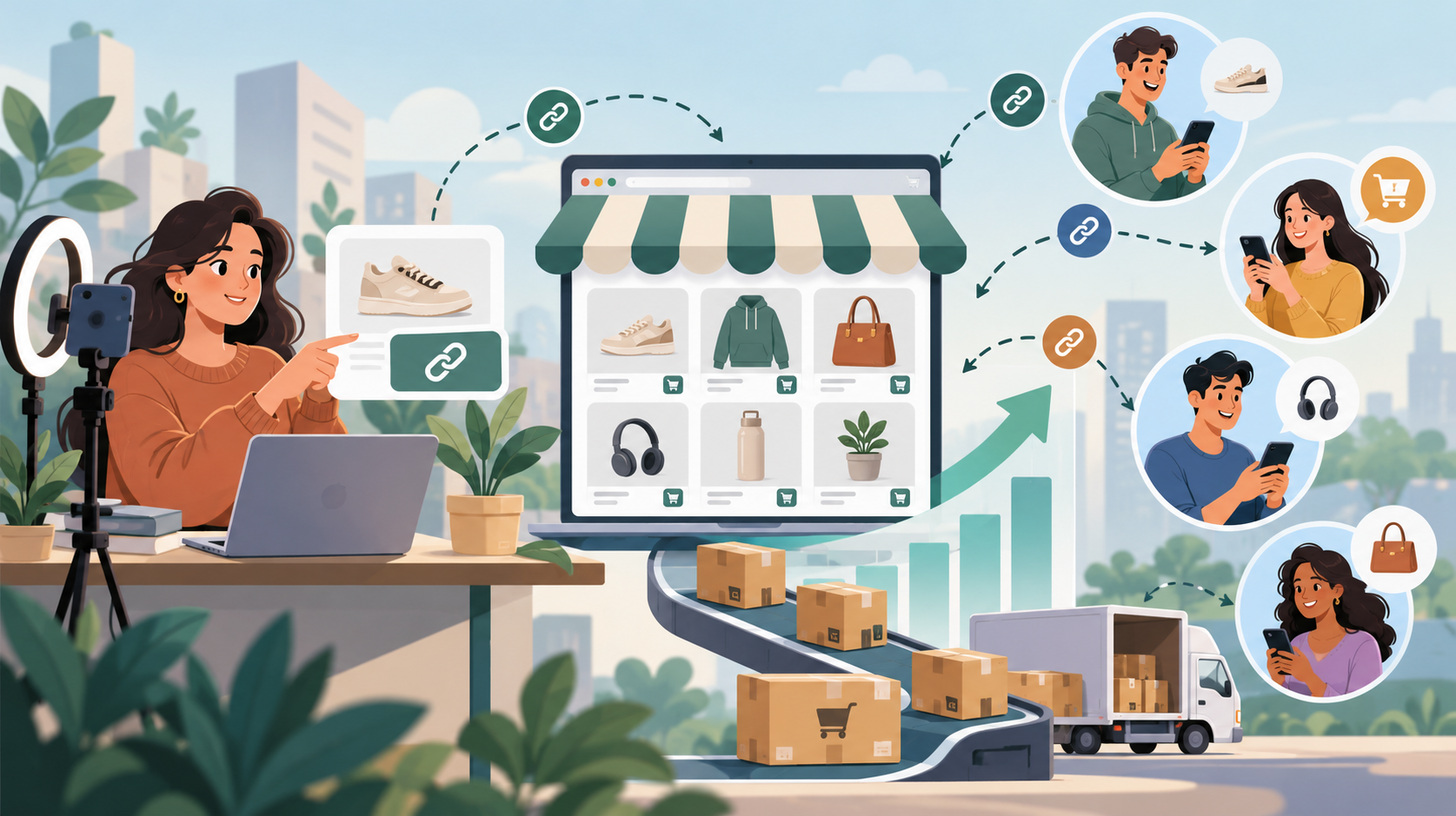 Affiliate marketing in e-commerce
